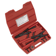 Circlip Pliers Set Internal/External 400mm Heavy-Duty