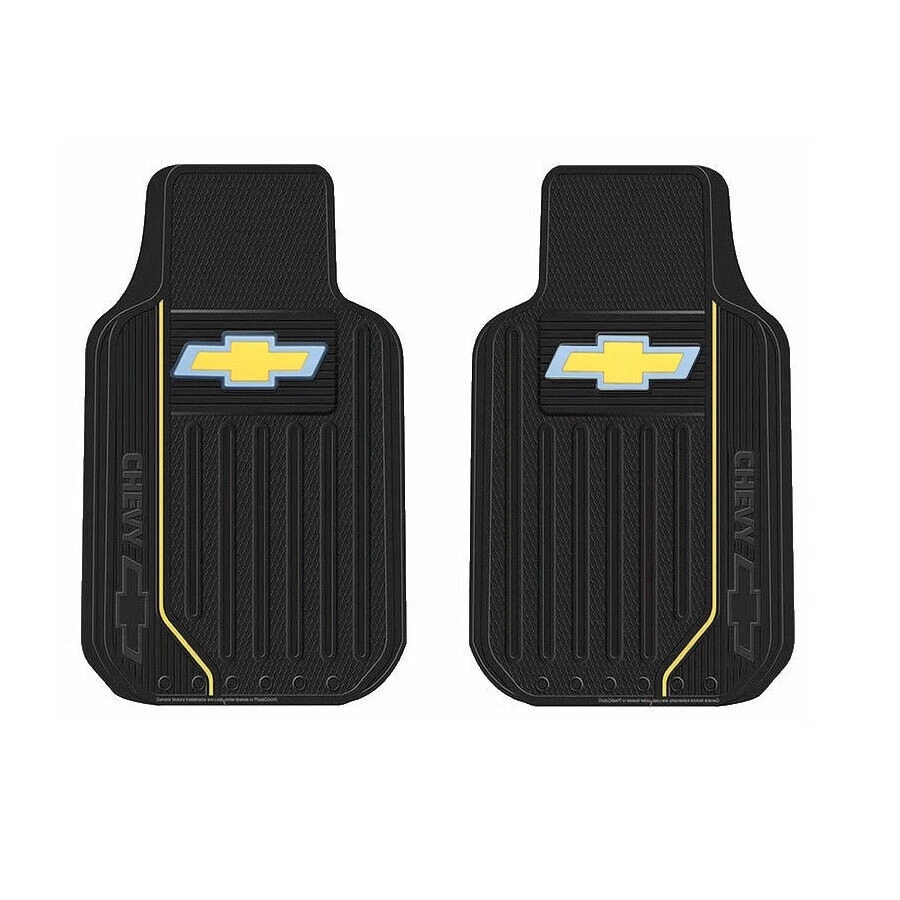 ⭐️⭐️⭐️⭐️⭐️ 4 Chevrolet Floor Mats Chevy Silverado Front & Rear Rubber BEST GIFT - Изображение 3 из 4