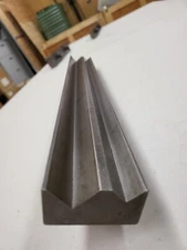 Amada Press Brake 2V Die #127 .630" & .984" at  16.34" Long 88° V Opening BTB1