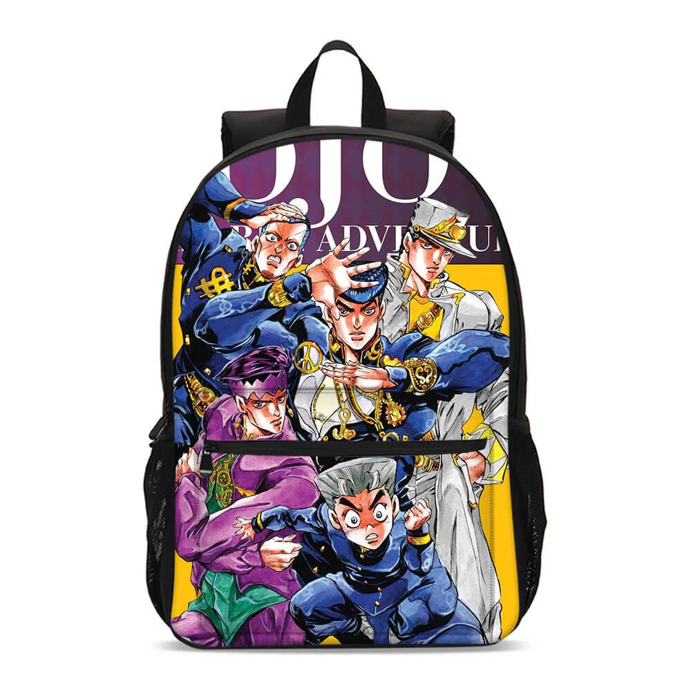 JoJo's Bizarre Adventure Students Backpack, School Bag, Back To School Gift