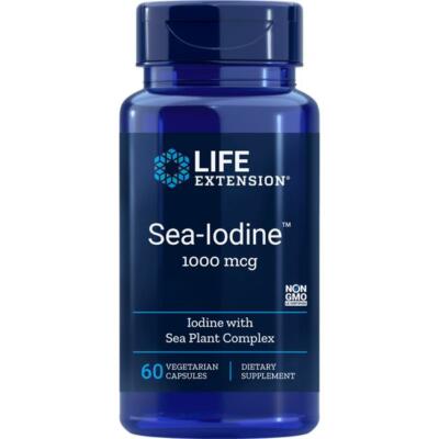 Life Extension Sea Jod 1000 mcg 60 vegetarische Kapseln