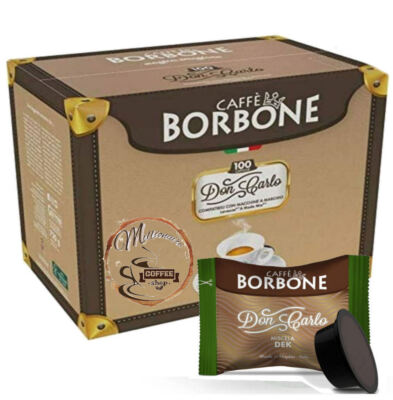 Kapseln Kaffee Bourbon entkoffeiniert Don Carlo Mischung DEK kompatibel A Mod...
