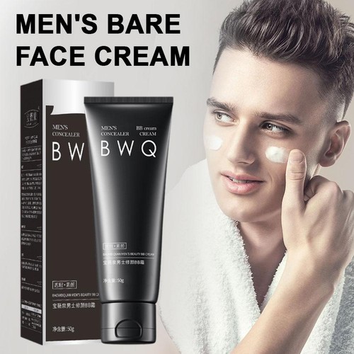 Men's Natural Cream Hydrating Oil Control Primer Lasting Waterproof Concealer# - Picture 5 of 12