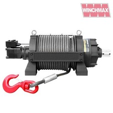 WINCHMAX HC Hydraulic HGV Recovery Winch 45,000lb Long Drum, Steel Rope & Hook