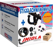 IMIOLA AHK für Audi A4 B5 Avant 96-01 starr + 13-pol  ES SPEZ