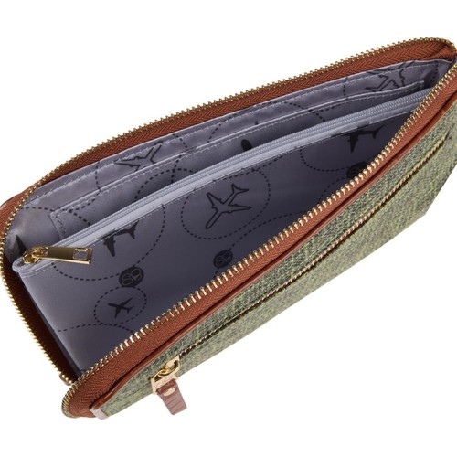 Samantha Brown To-Go RFID Tweed Travel Wallet - Picture 5 of 15