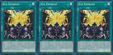 3x Xyz Entrust | AGOV-EN051 | Common | 1st Ed | NM | YuGiOh