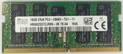 16GB SK Hynix PC4-2666V-TG1-11 DDR4 EEC RAM HP L06177-371 Arbeitsspeicher