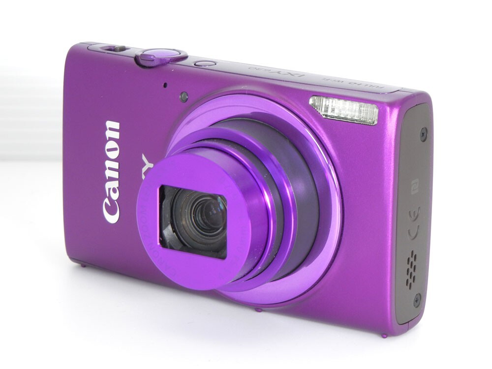 Canon IXY 630 PowerShot Purple Digital Camera 16.0MP + Case