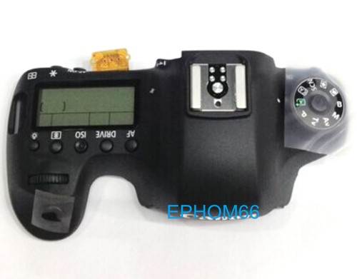 LCD Top Cover Head Flash Cover For Canon 6D Digital Camera Replacement ...