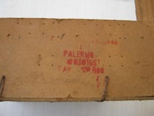 ANTICA CASSETTA "SICILIANA IMBALLAGGI PALERMO" CASSETTINA VINTAGE PORTAOGGETTI