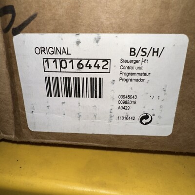 BRAND NEW OEM Bosch 11016442 Main Control Board |WH2