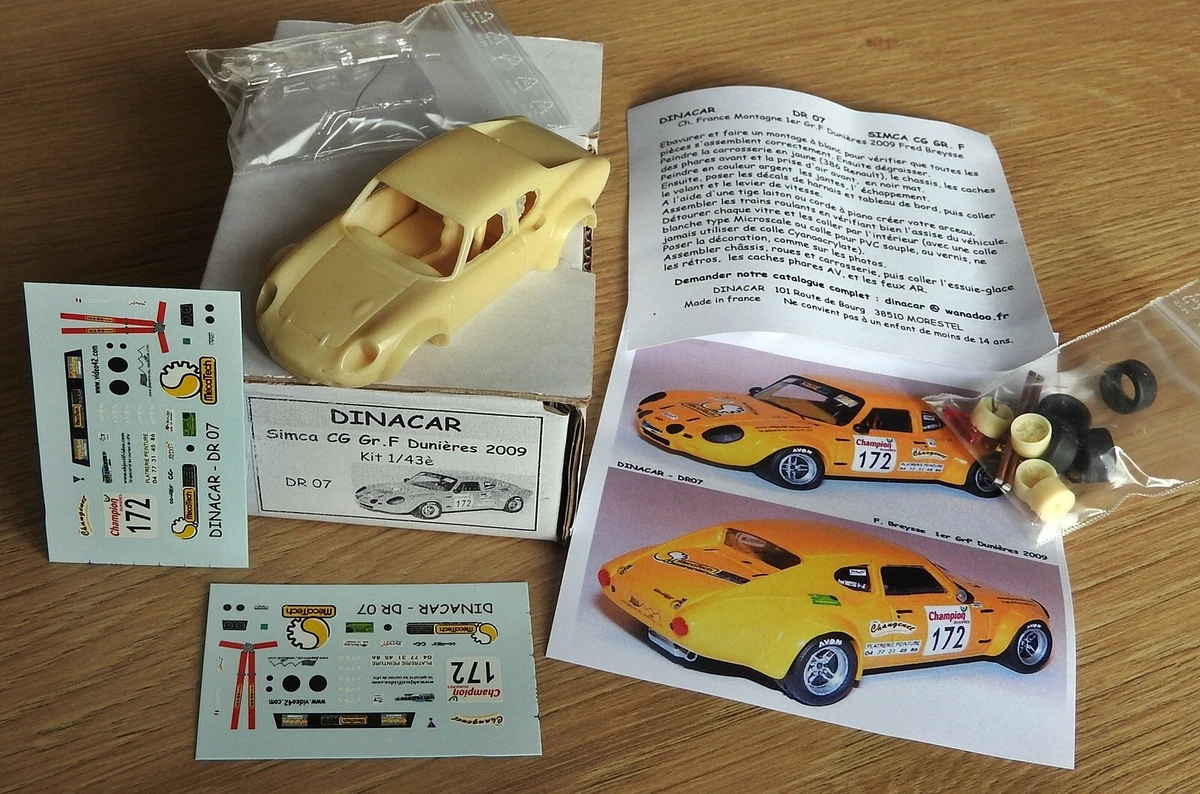 kit 1/43 MONOPOLE-SIMCA 24h Le Mans 1949 MONTEREMY-DUSSOUS RENAISSANCE 43/73 | Acquisti Online su