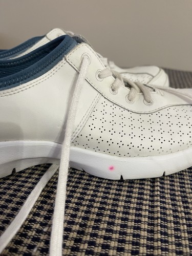 Women’s Dansko Elise Sneakers White /Blue Size 39 - Picture 7 of 7