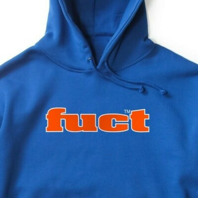 トップス FUCT for RHC Logo Sweat Pullover FUCT Made in USA 🇺🇸 Gators NY Knicks Mets Hoodie Sweatshirt
