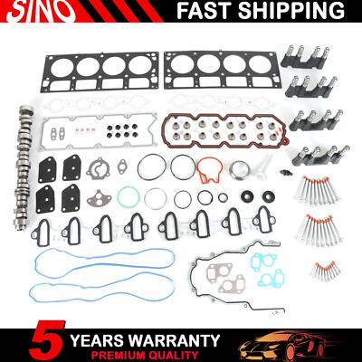 Non AFM DOD Camshaft Gasket Bolt Lifters Kit For Chevy GMC 5.3L Gen IV 2007-2013