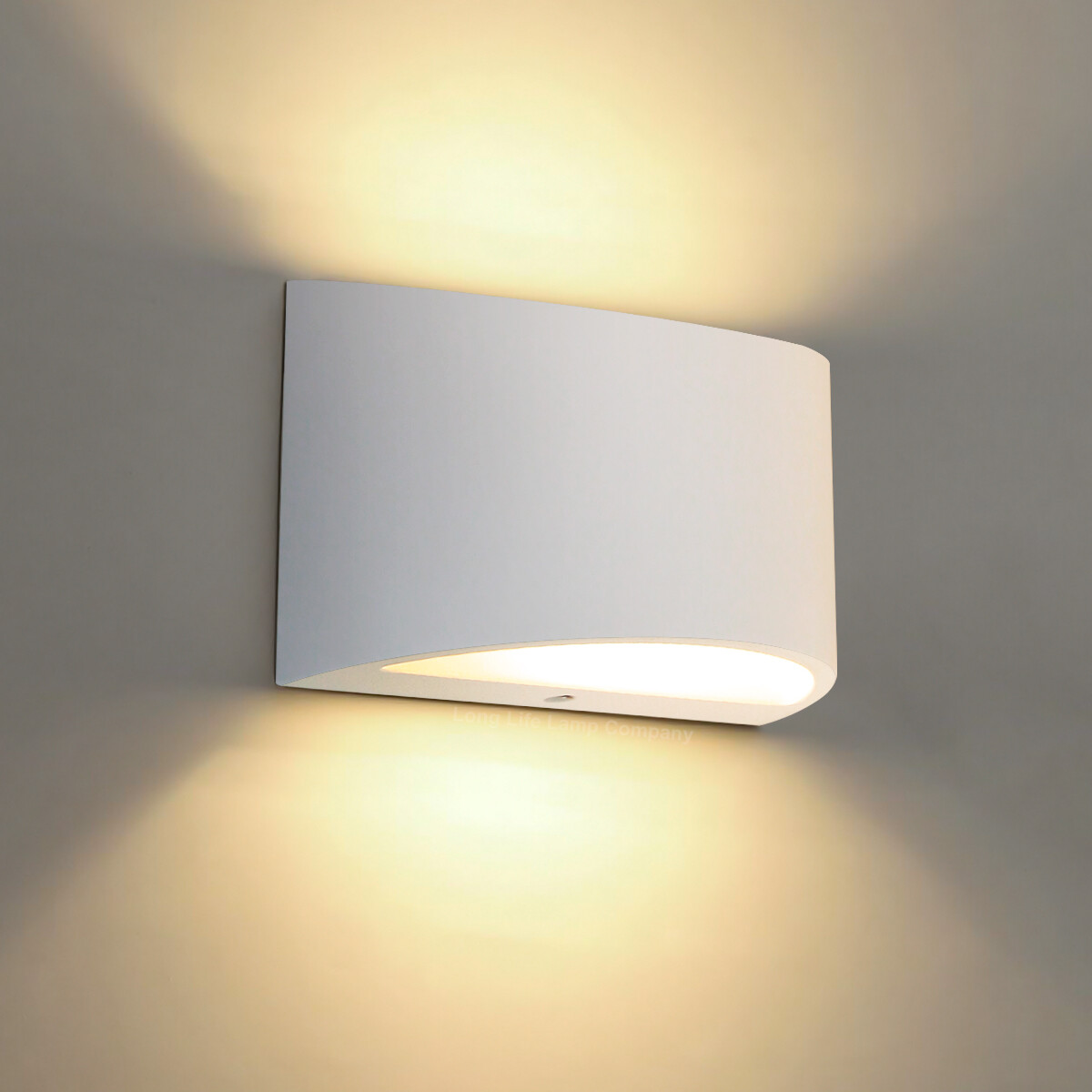 Modern LED Unique Style White Ceramic Indoor Contemporary Wall Light Lamp M0215