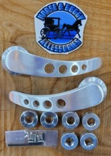 Billet Door Handle Kit Universal Pickup Truck Rat Rod Ford Chevy Mopar 24039