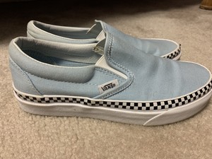 slip on azul claro