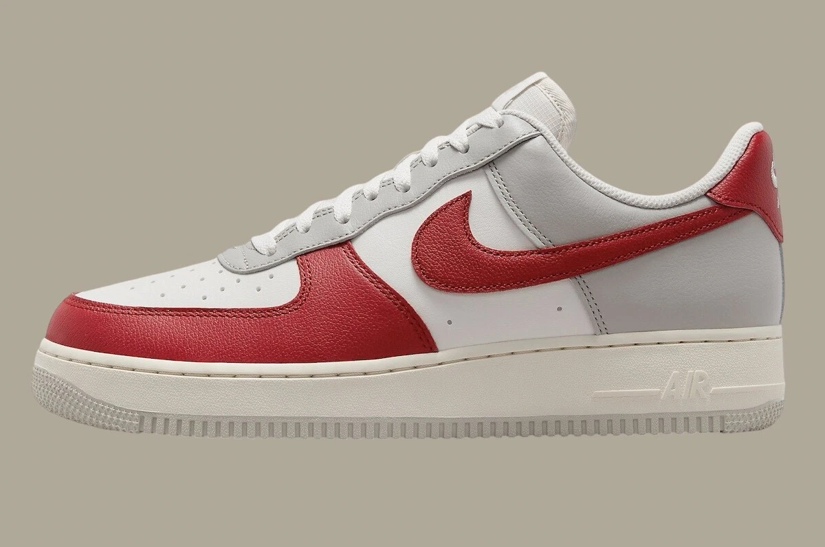 Nike Air Force 1 '07 LV8 Gym Red Toe for Sale | Authenticity