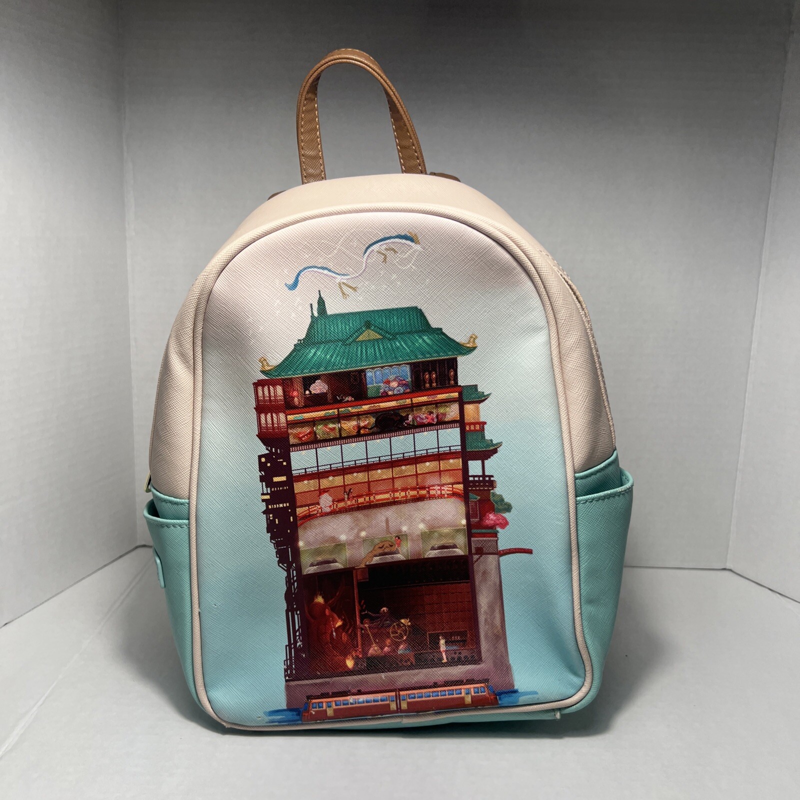 Loungfly Studio Ghibli Spirited Away Mini Bathhouse Backpack