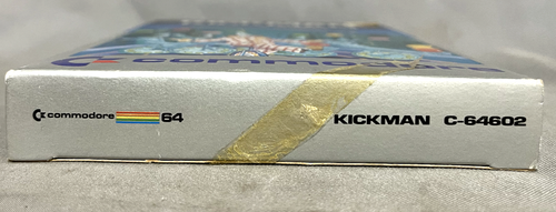 Kickman Arcade Style Game Commodore 64 Cartridge Untested w/manual 1983 - Picture 7 of 8