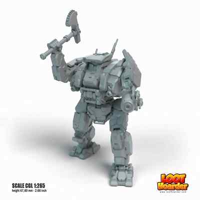 Charger CHG-TM Miniature Compatible with Battletech MWO