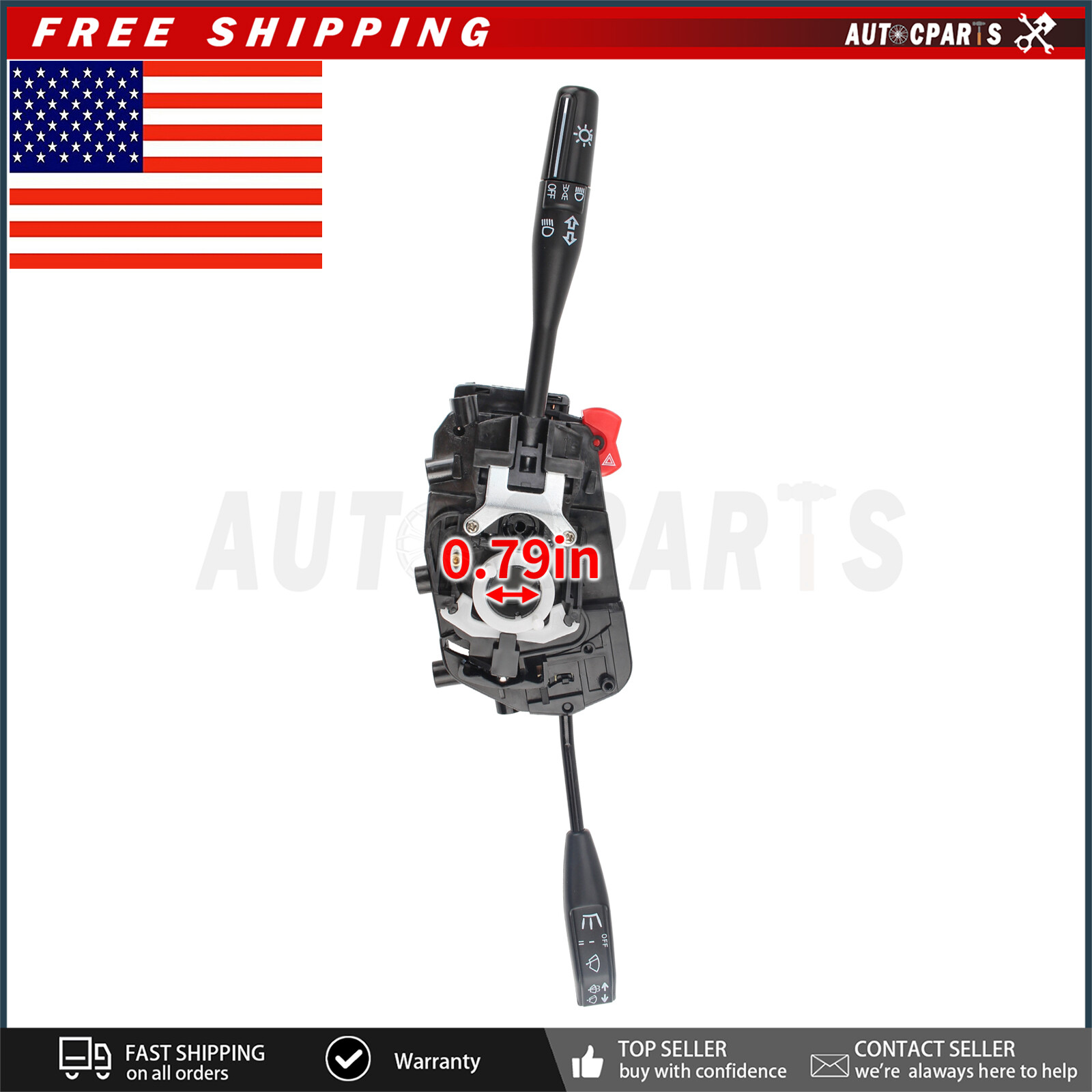 UB71-66-120 Multi Function Turn Signal Switch For B2000 B2200 1985-1994 ...