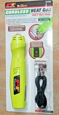 New Performance Tool Rechargeable Mini Heat Gun 600 Degree Temp w/Shield #W2082