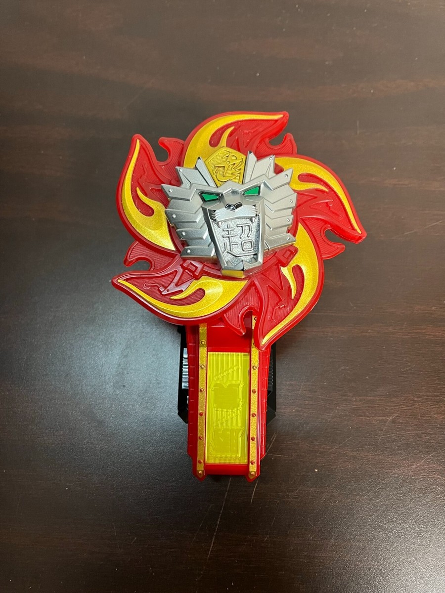 POWER RANGERS Ninja Steel Ninninger DX Lion Fire Morpher Changer