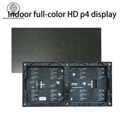 P4 DC4.8-5.5V 64x32 Advertising Display SMD LED Screen Module Indoor / Outdoor