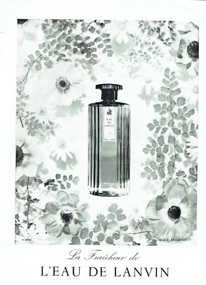 Advertising 0822 1956 perfume la fraicheur de Lanvin