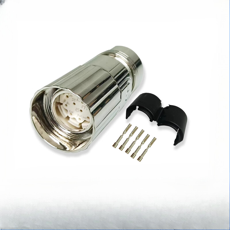 M23 connector servo motor aviation plug 6FX2003-0SU12 for Siemens