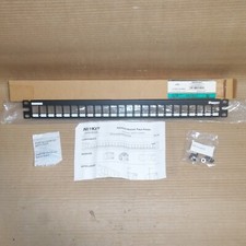 NEW PANDUIT NKMP24Y NETKEY 24 ALL METAL KEYSTONE MODULAR PATCH PANEL NETKEY24