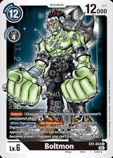 Boltmon - Uncommon - EX1-054 U Digimon TCG Card - Black