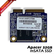 Genuine Apacer 8Y.MNEF2.4T2BB 32GB MLC mSATA SSD 0N1XF9 N1XF9