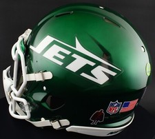 NEW YORK JETS NFL Riddell Speed Full Size AUTHENTIC Football Helmet