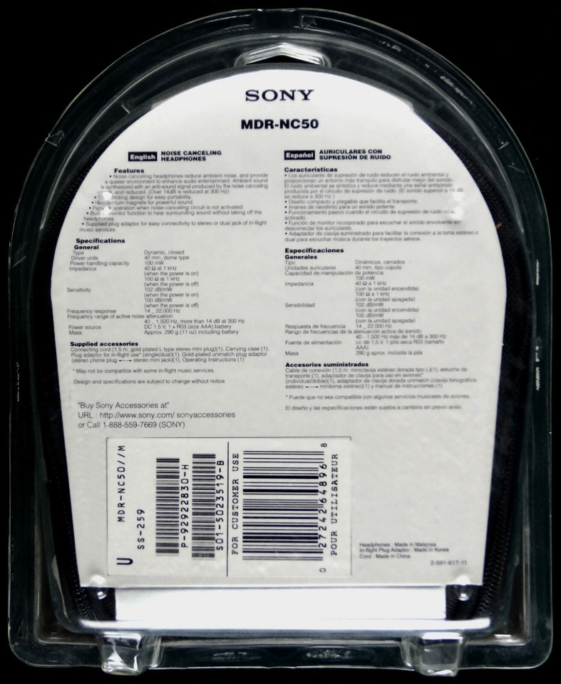 SONY MDR-ZX110NC HEADSET Casque antibruit aérien MDR-ZX110NA EUR 24,90