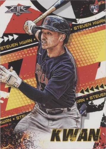 2022 Steven Kwan Topps Chrome Update Auto Autograph Rookie RC PSA