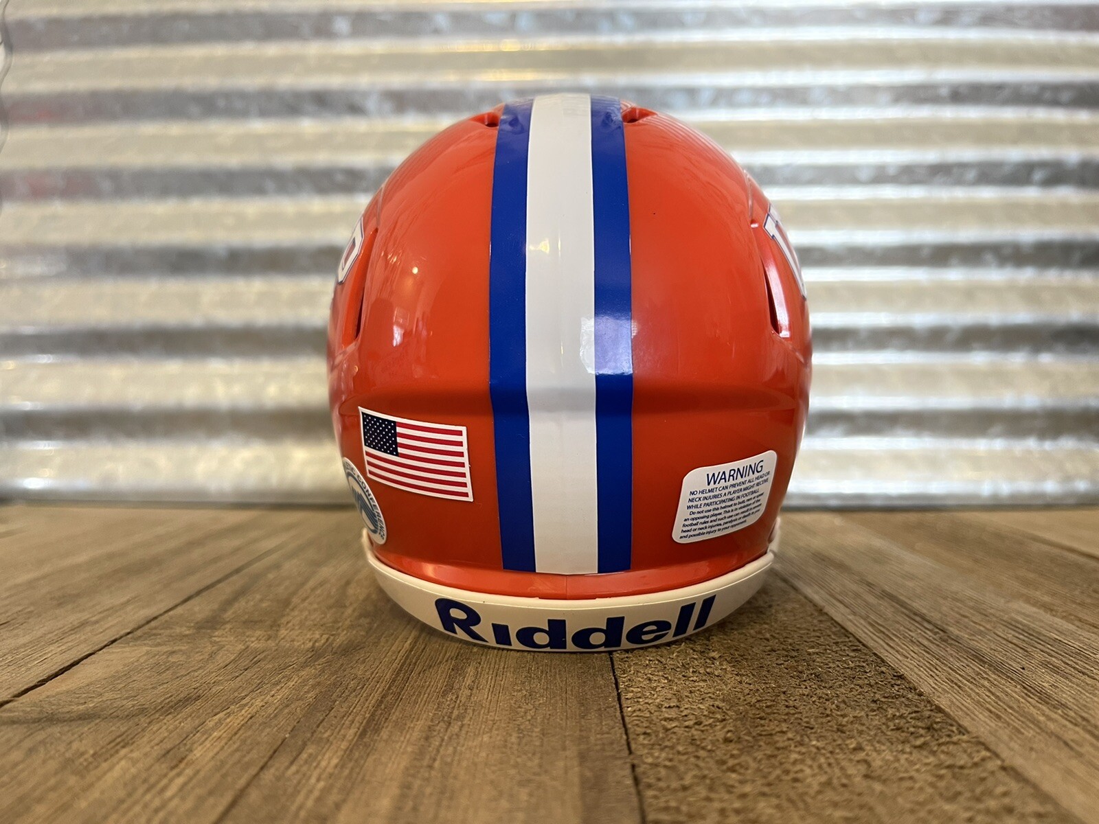1982-1985 UTEP Miners Speed Mini Helmet