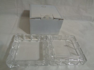 Avon Lead Crystal PERCEIVE Beautiful Keepsake Box NIB