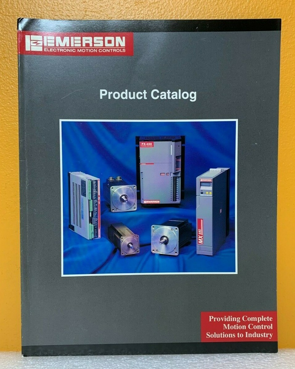 Emerson Electronic Motion Controls 1994 Product Catalog 0594