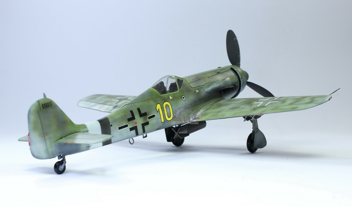 Pre-Order) German Luftwaffe Focke-Wulf FW190D-13 1:48 Pro Built 