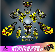 Graphics Kit For Suzuki DRZ400SM (All Years) DRZ 400 SM thickness 21mil