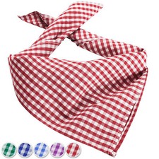 Trachten Halstuch kariert Oktoberfest Wiesn Party Nicki Tuch Lederhosen bayrisch