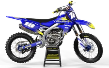 Custom Graphics Kit MONTE CARLO Yamaha YZF 450 2010 - 2013 decals sticker kit