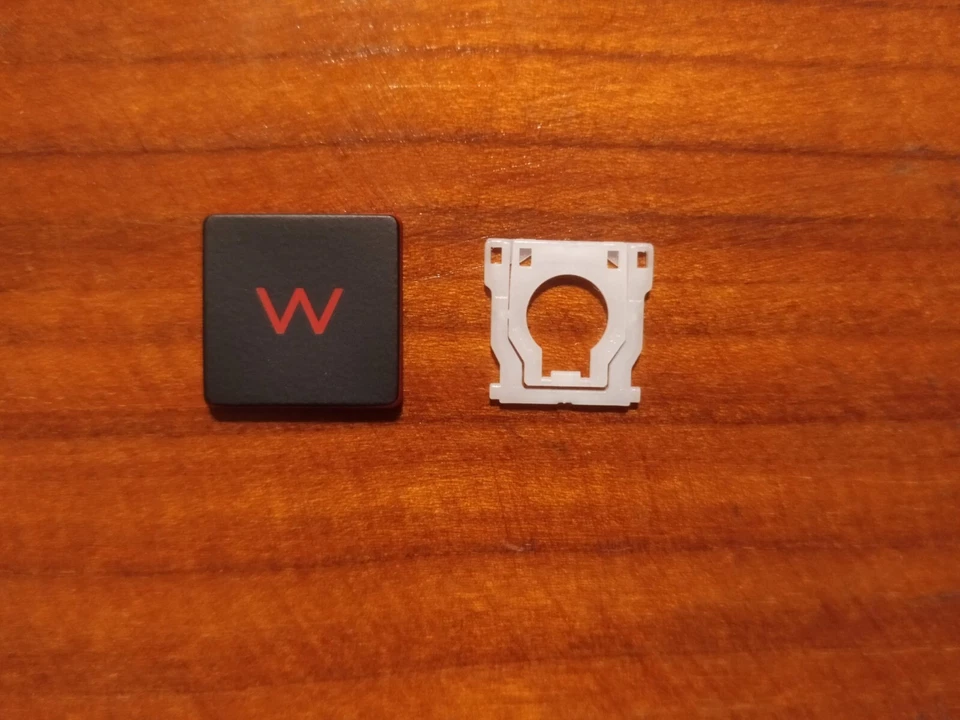 TECLA para teclado retroiluminado inglés estadounidense serie 17-w HP OMEN Foto 4 de 4