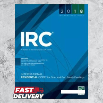 International Residential Code IRC 2018 Paperback
