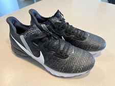 NIKE Men's "Air Zoom Infinity Tour" Flyknit Black CZ8300-001 Golf Shoes Size 8