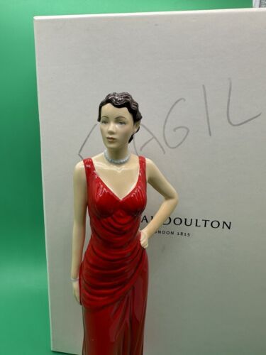 ROYAL DOULTON FASHION THROUGH THE DECADES 1930 JEAN HN5593 #0520/1500 With COA - Picture 3 of 18